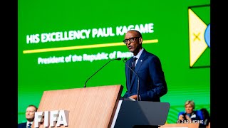 Keep bad politics out of sports - H.E Kagame urges leaders at the #FIFA2023 Congress || FULL SPEECH