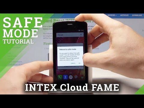 INTEX Cloud FAME 4G SAFE MODE - How to Activate Safe Mode