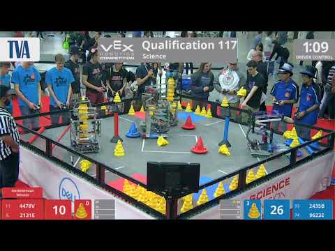 2018 VRC Sci Q117 - 4478V 2131E vs 2435B 9623E - 122 to 64