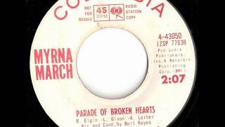 Myrna March * Parade Of Broken Hearts * COLUMBIA 43050