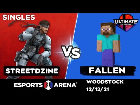 VA| StreetDzine (Snake) vs VA| Fallen (Steve) - WOODSTOCK - ESPORTS ARENA ATL - Winners Semi - SSBU