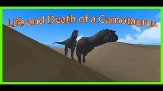 Roblox|Era of Terror| Life and Death of a Carnotaurus