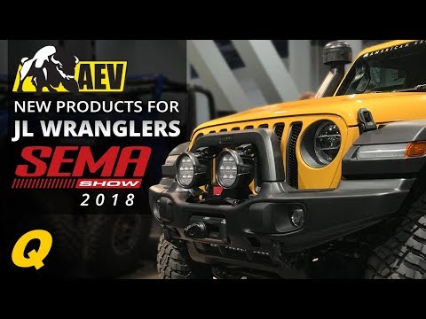 AEV JL Wrangler Products at the 2018 SEMA Show