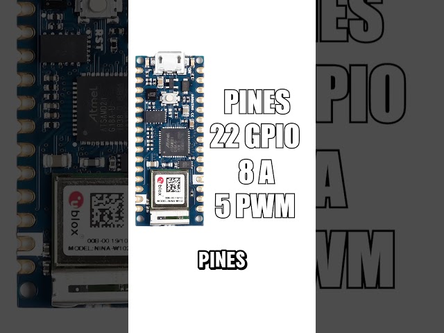 Vídeo relacionado con Arduino Nano 33 IoT [ABX00027] - Placa compacta con WiFi y Bluetooth Integrados, Ideal para proyectos IoT, automatización y Aplicaciones conectadas con microcontrolador Arm Cortex-M0+ y Arduino IDE.