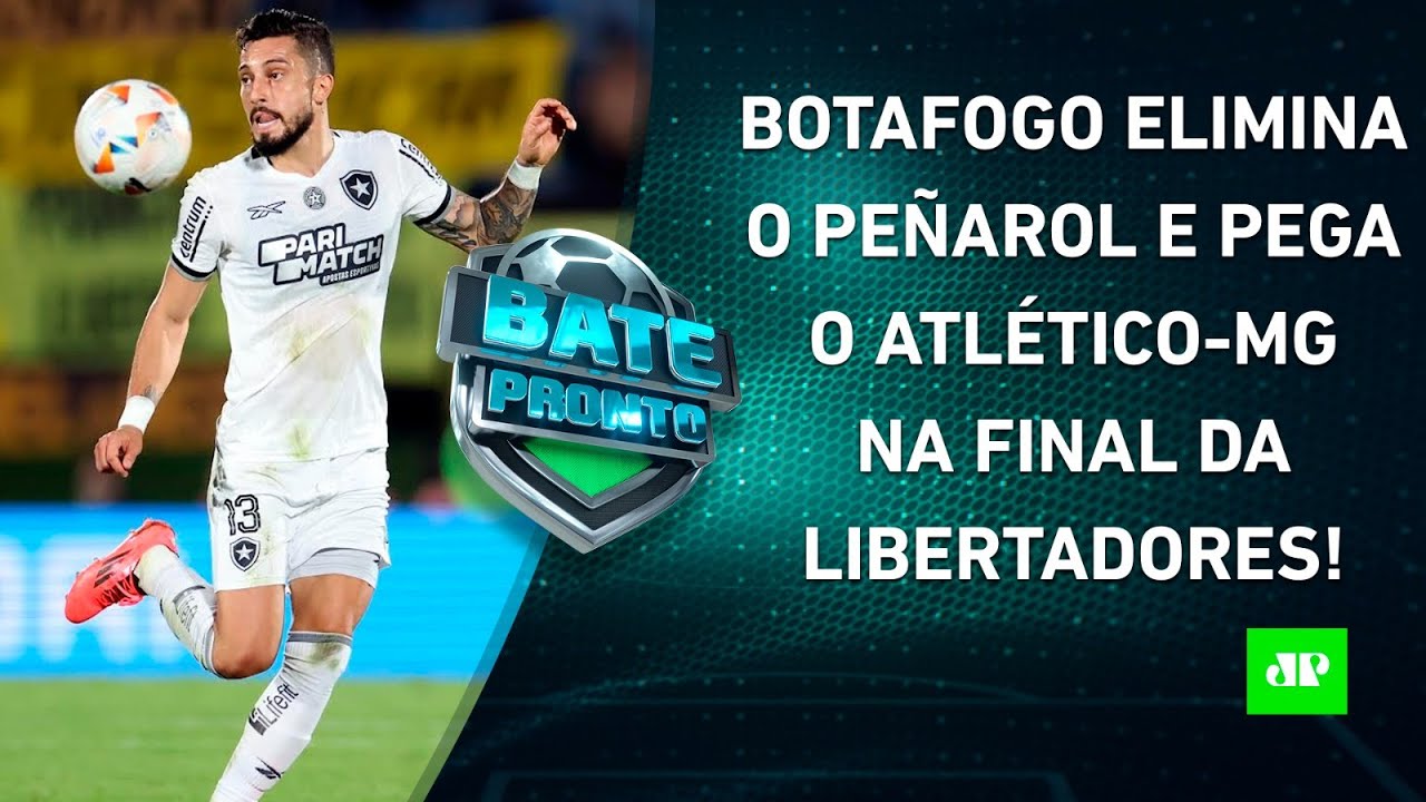 Botafogo ELIMINA o Peñarol e PEGA o Galo na FINAL da Libertadores; Flamengo EMPATA! | BATE-PRONTO