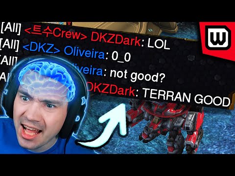 The World Champion's 200 IQ builds vs Dark! StarCraft 2
