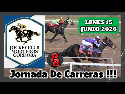 CARRERAS en JOCKEY CLUB MORTEROS - CORDOBA (15-06-2026)