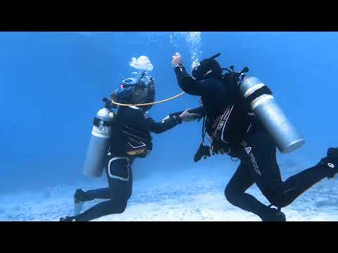 IDC Skills -  Skill no. 10. Ascent while breathing from alternate air source.