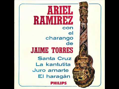 Ariel Ramírez con el charango de Jaime Torres (1964)