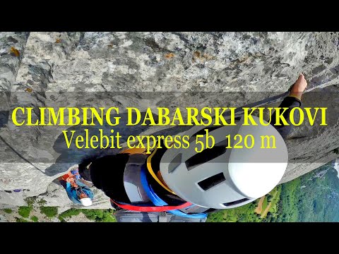 CLIMBING DABARSKI KUKOVI   Velebit express 5b 120 m