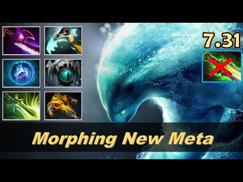 Morphling, Safelane Carry Build Without Ethereal Blade in Patch 7.31 | Dota 2 New Meta Highlights