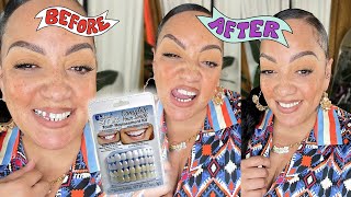 I Bought a Tooth from Amazon! How I Fixed My Missing Front Tooth It Looks So Real!