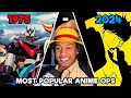 NEW ANIME FAN Reacts To The Most Popular Anime Opening Of Each Year! (1975-2024)