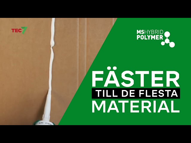 relekta Fogmassa tec7 svart 310ml 629000 lim,fog och tätmassa
