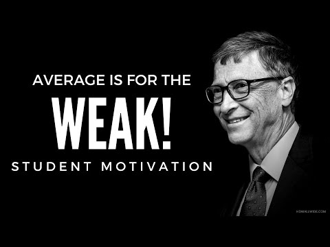Average Is For The WEAK! - Student Motivational Video