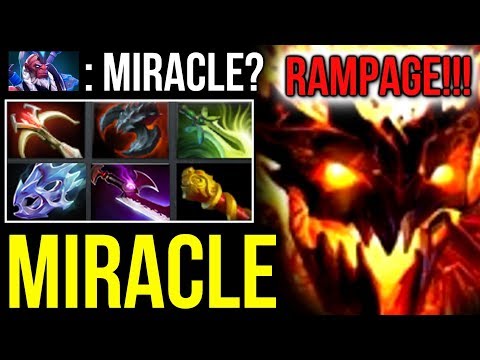 MIRACLE- Shadow Fiend vs Trash Talker! Disaster, Rampage, Comeback, Throw DOTA 2