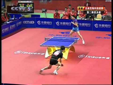 2010 China Trials: Ma Long VS Zhang Jike [Short form by Xiao Seng]