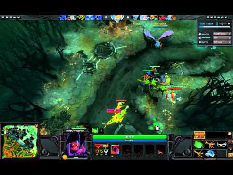 Epic Shadow Demon Block with Illusions !!