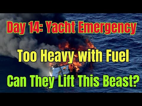 Tag 14: Yacht-Notfall 🆘 Zu viel Treibstoff – können sie dieses Biest heben?
