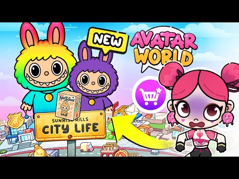 EASY! How to Create Rainbow LABUBU 🌈🧸 in AVATAR WORLD 🌍 PAZU