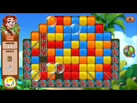 Lost Island Blast Adventure Level 2459 Gameplay