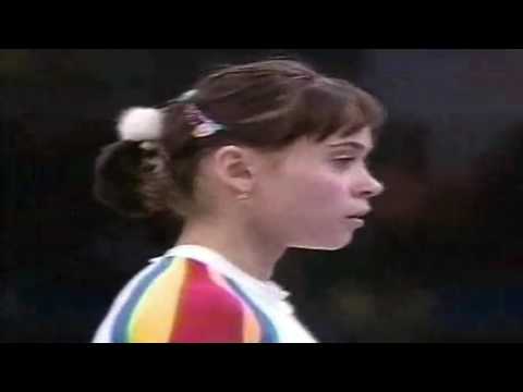 RARE 378 2nd TEAM FREE Aurelia Dobre ROM FX 1988 Oylmpic Games