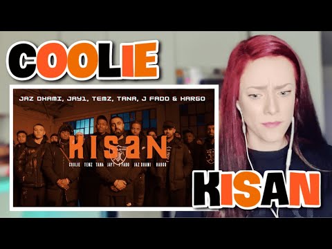 COOLIE - KISAN Ft. JAZ DHAMI, JAY1, TEMZ, TANA, J FADO & HARGO | UK REACTION  🇬🇧👏👏👏