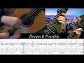 Dream It Possible (Jane Zhang) - Guitar Cover WITH TABS