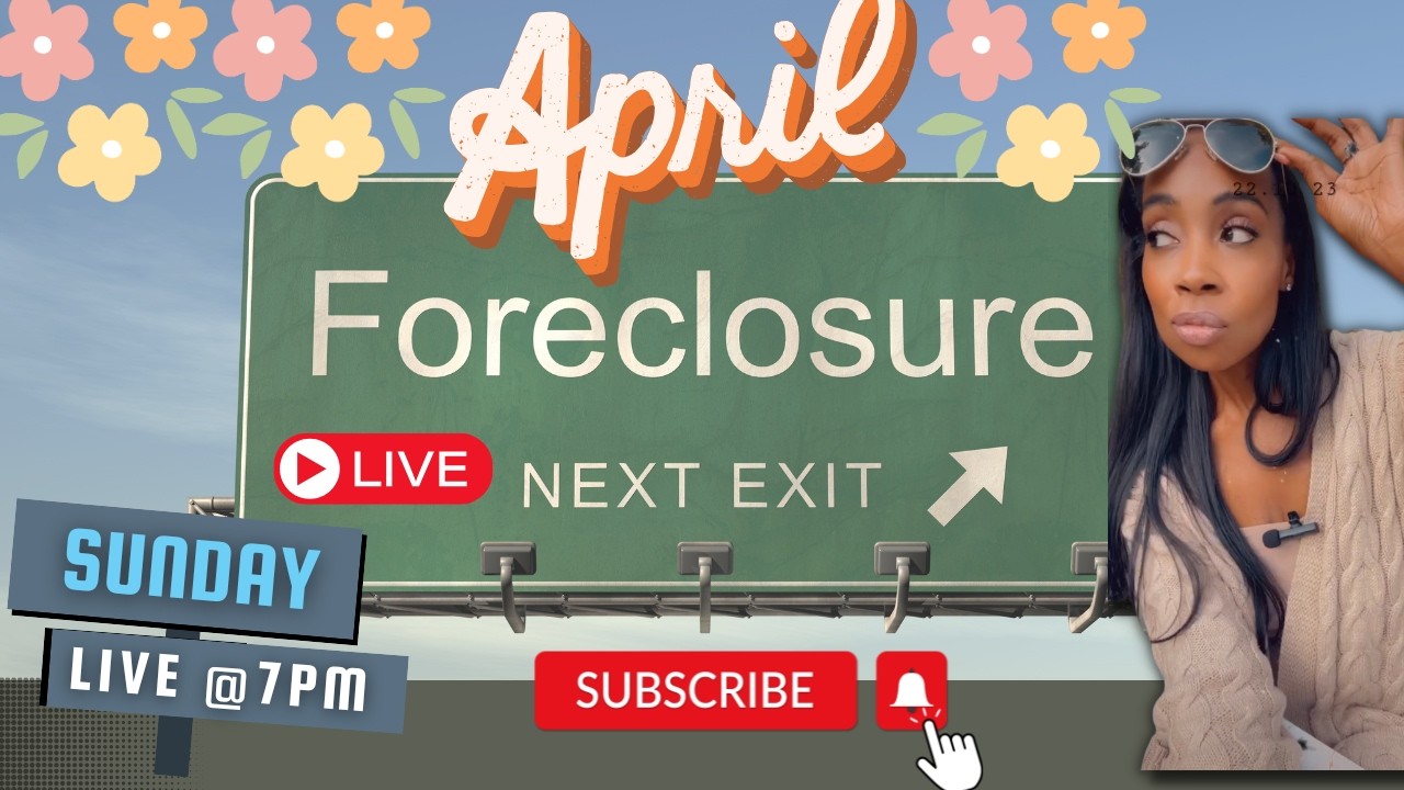 Your Auction Mama is live! Lets talk Auctions, Foreclosures and more!