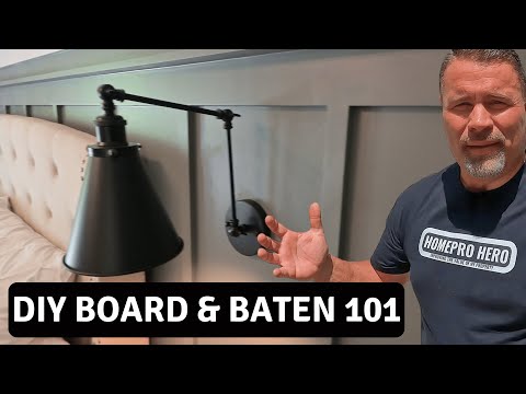 How to Build a Stunning Board and Batten Wall