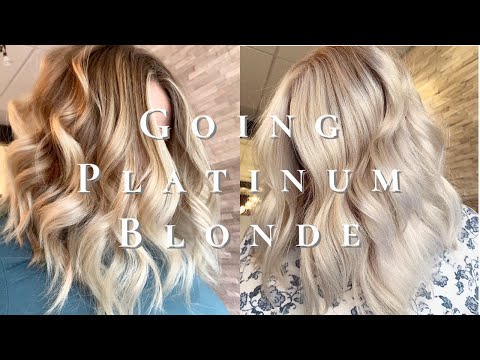 GOING PLATINUM BLONDE | Platinum Blonde Tutorial |...