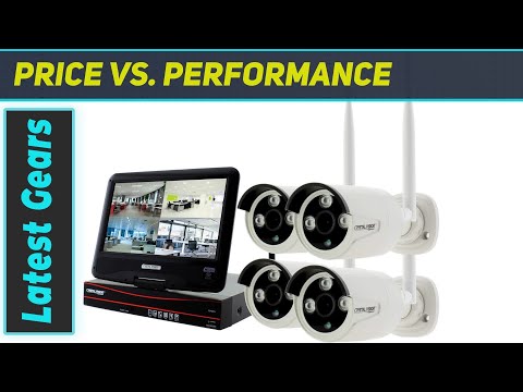 Crystal Vision CVT9604E-3010W All-in-One True HD Wireless Surveillance System NVR CCTV with