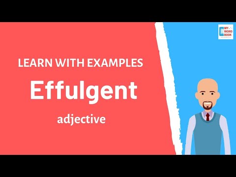 Effulgent | Meaning with examples | Learn English | My Word Book