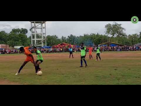Maco fc Jharkhand v/s kapiburu tiger 🐅odisha||brahmanbose field||Football tournament||skills