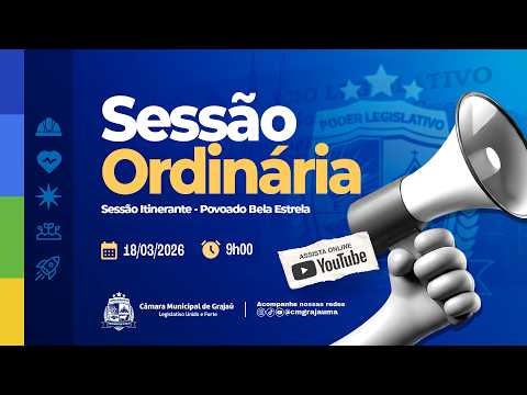 Sessão Ordinária - 18-03-2026