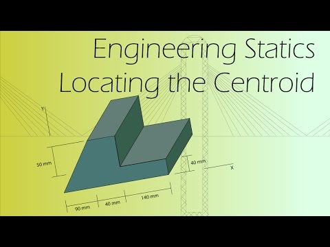 Finding The Centroid of a Shape | Statics