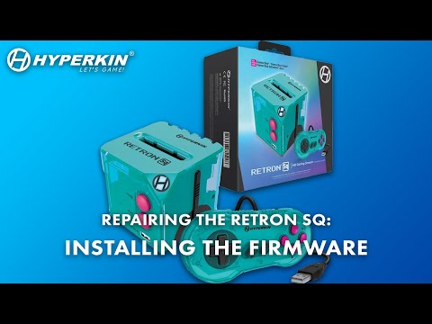Repairing the RetroN SQ: Installing the Firmware.