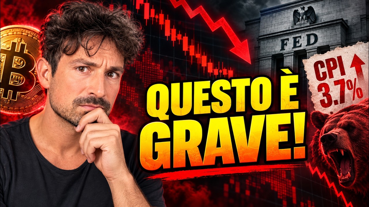 BITCOIN, CRYPTO: QUESTO NON CI VOLEVA! (ASCOLTA...)