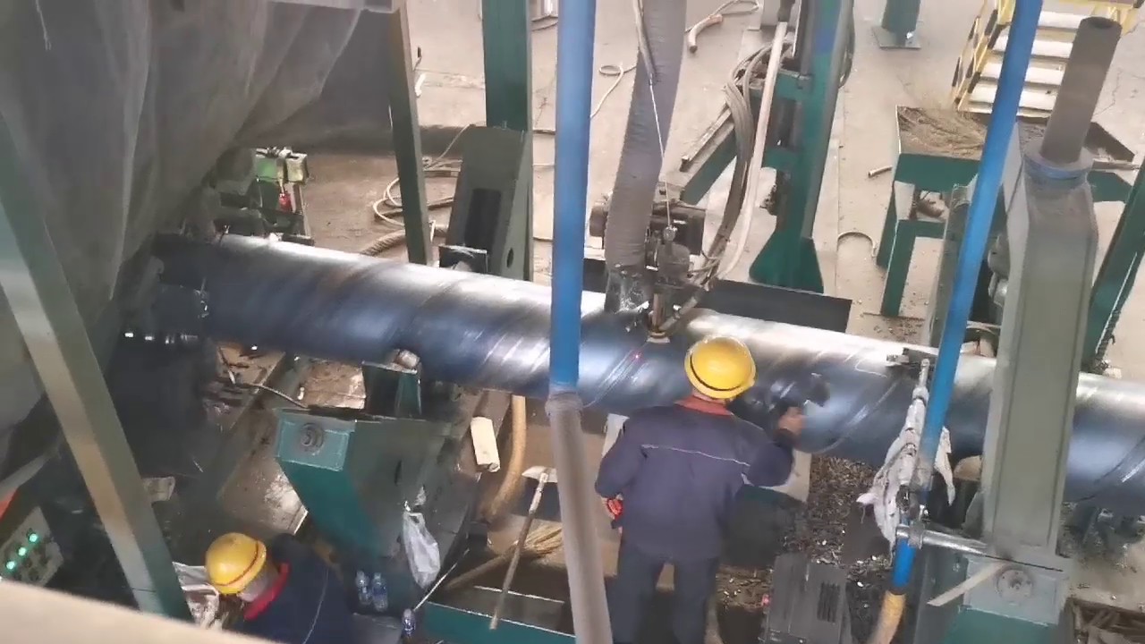 ASTM A252 GR.2/GR3 spiral steel pipe  for piling