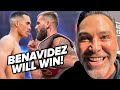 OSCAR DE LA HOYA SAYS DAVID BENAVIDEZ BEATS CALEB PLANT & CANELO!