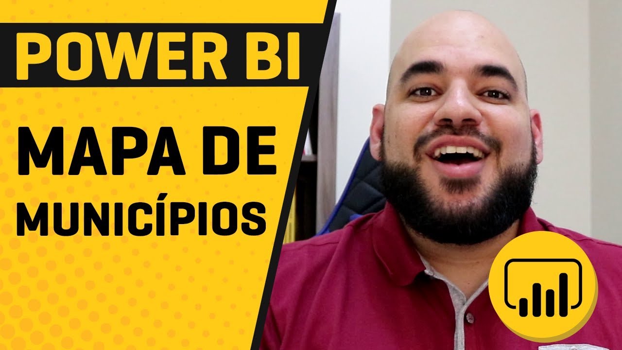 [POWER BI] Mapas dos Municípios do Brasil