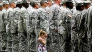 Miss America Saving Abel (Soldiers video)