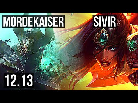 MORDEKAISER & Senna vs SIVIR & Yuumi (ADC) | 500+ games, 8/4/14 | EUW Master | 12.13