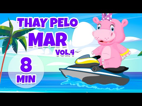 Thay Pelo Mar Vol. 4 - Giramille 8 min | Desenho Animado Musical