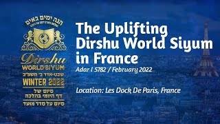 Highlights - Relive the Recent Dirshu World Siyum in France | מעמד סיום הדף היומי בהלכה בפריז - דרשו