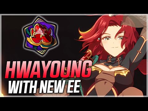 HWAYOUNG with NEW EE (GUILDWAR BATTLE ft. AMIKI SC!!) - Epic Seven