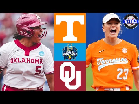 #7 Tennessee vs #2 Oklahoma (INCREDIBLE!) | WCWS Opening Round | 2025 College Softball Highlights