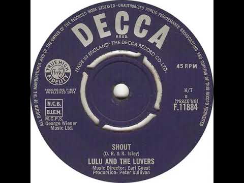 UK New Entry 1964 (103) Lulu & The Luvvers - Shout