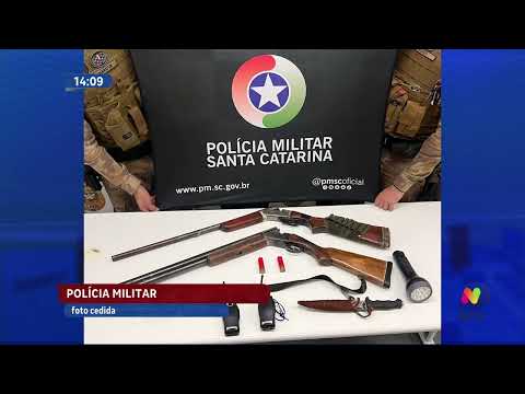 Homem fica ferido após incidente durante caçada em Passos Maia