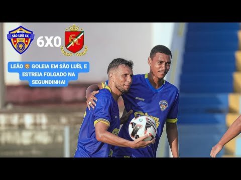 São Luís 6X0 Expressinho - Campeonato Maranhense Série B 2025 | 1° Rodada.